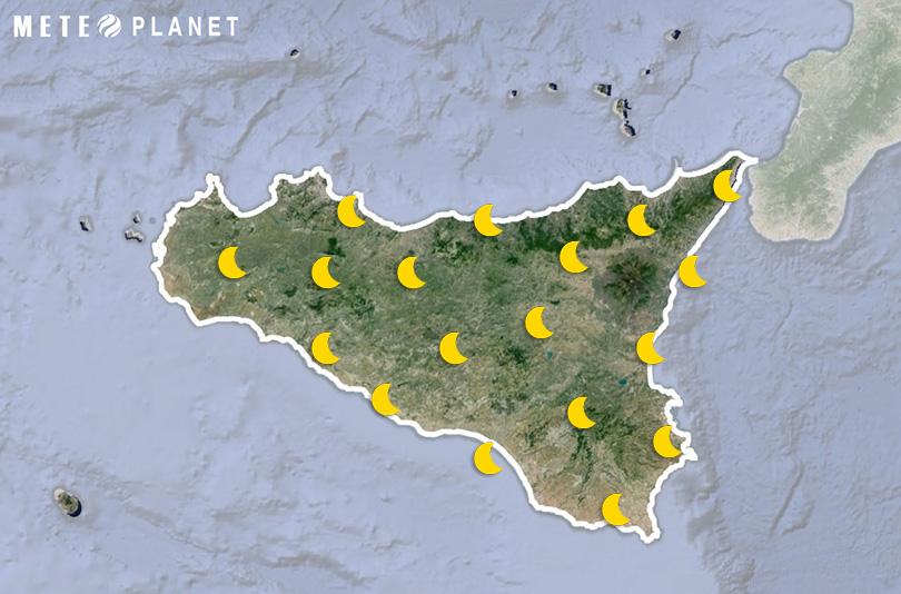 Previsioni Meteo Sicilia - Lunedì 20 Maggio
