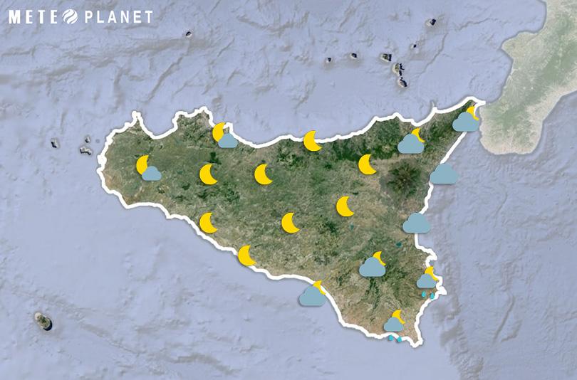Previsioni Meteo Sicilia - Giovedì 23 Maggio