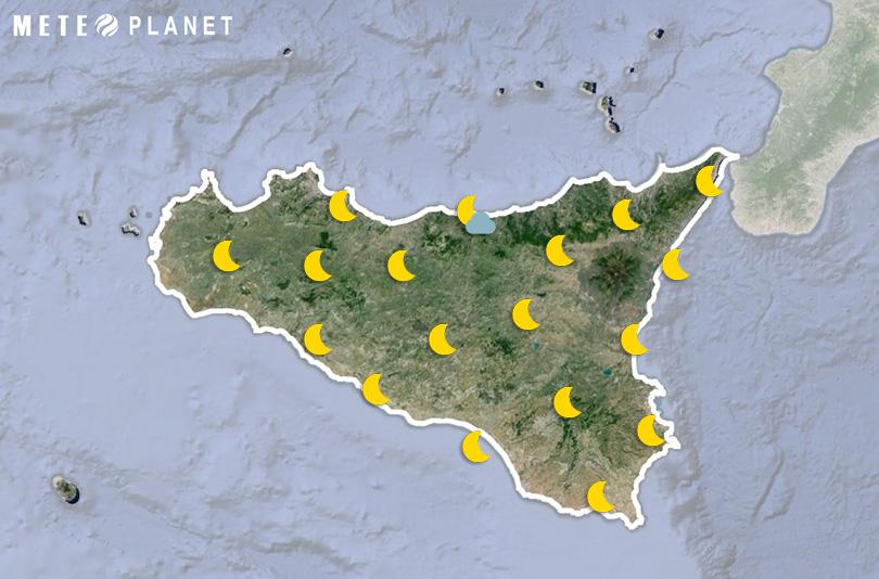 Previsioni Meteo Sicilia - Venerdì 24 Maggio