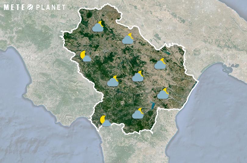 Previsioni Meteo Basilicata - Martedì  6 Maggio