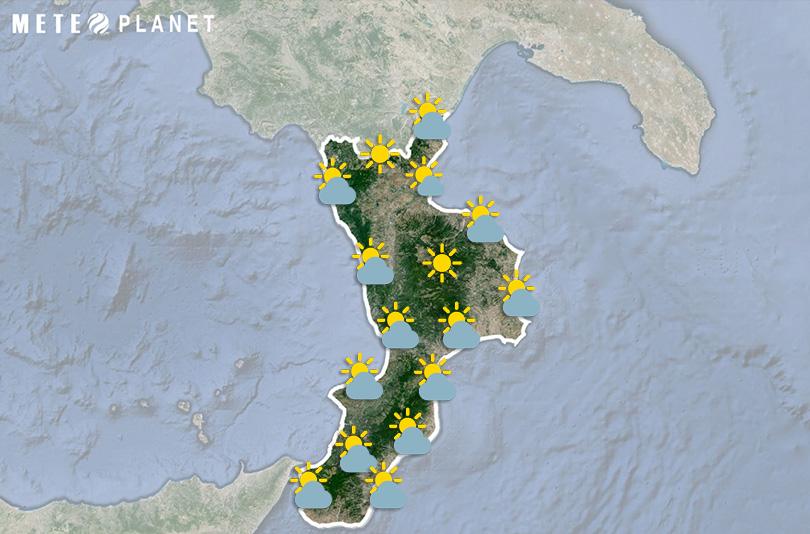 Previsioni Meteo Calabria - Sabato 27 Aprile