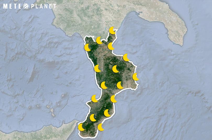 Previsioni Meteo Calabria - Mercoledì 30 Aprile