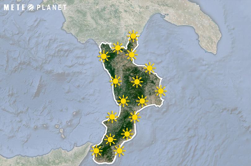 Previsioni Meteo Calabria - Lunedì  3 Giugno