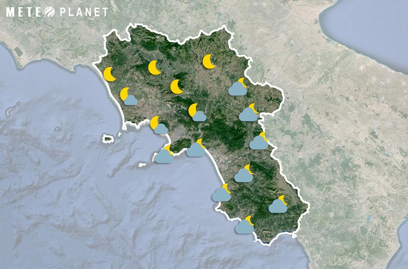 Previsioni Meteo Campania - Sabato 27 Aprile