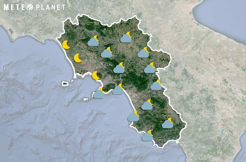 Previsioni Meteo Campania - Domenica 21 Aprile