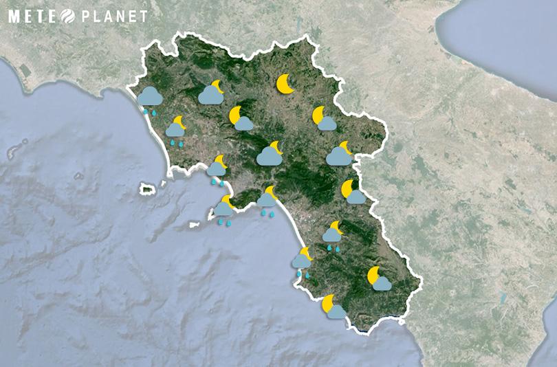 Previsioni Meteo Campania - Sabato 25 Ottobre