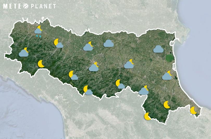 Previsioni Meteo Emilia Romagna - Mercoledì 30 Novembre