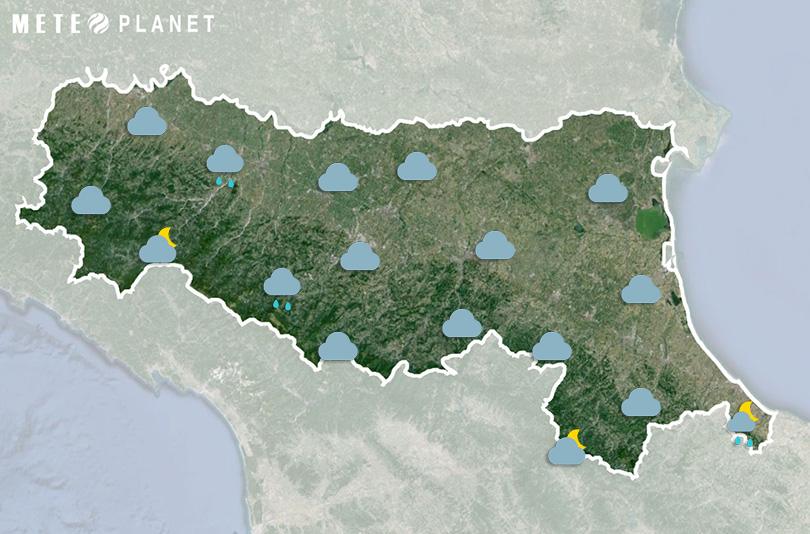 Previsioni Meteo Emilia Romagna - Mercoledì  7 Maggio