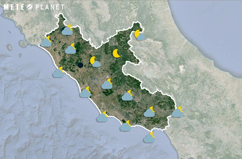 Previsioni Meteo Lazio - Sabato 20 Settembre