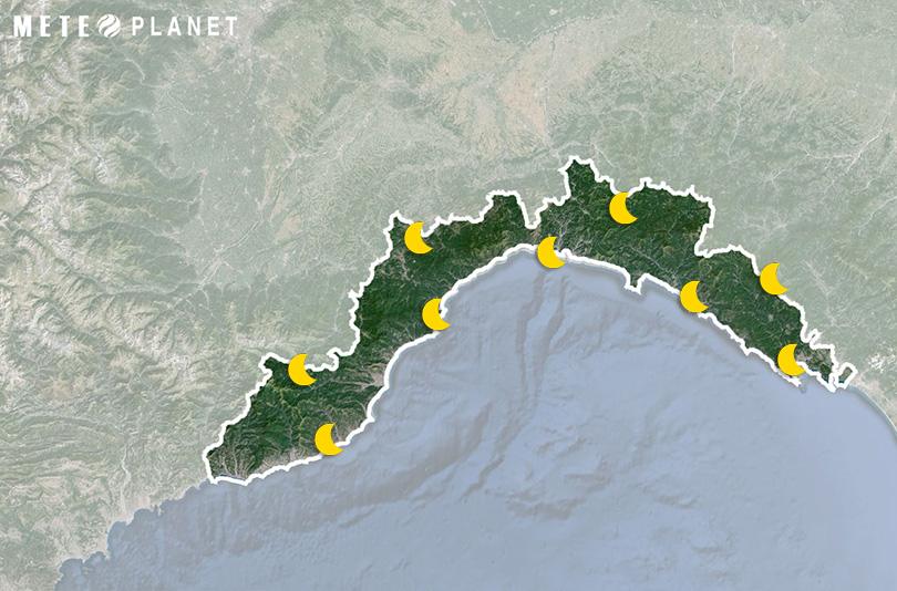Previsioni Meteo Liguria - Mercoledì 30 Aprile
