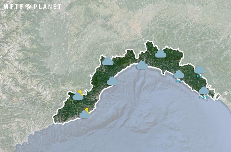 Previsioni Meteo Liguria - Giovedì 23 Ottobre
