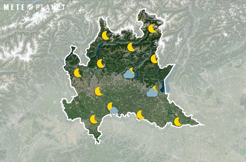 Previsioni Meteo Lombardia - Giovedì  1 Maggio