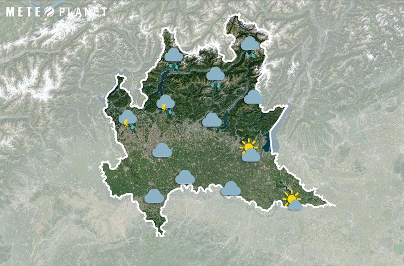 Previsioni Meteo Lombardia - Martedì 13 Maggio