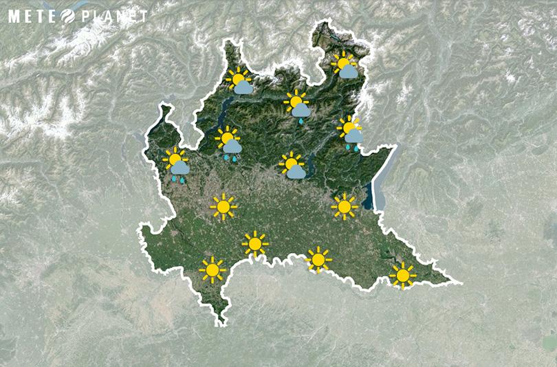 Previsioni Meteo Lombardia - Domenica  1 Ottobre