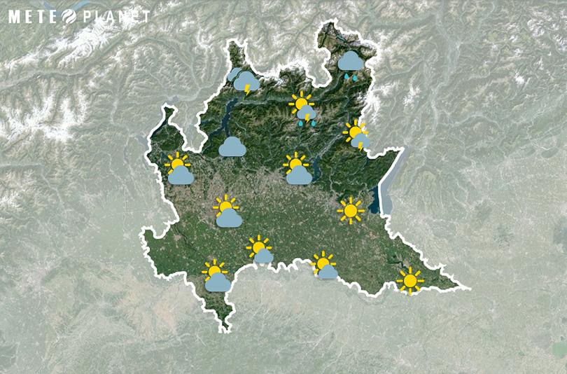 Previsioni Meteo Lombardia - Domenica 15 Giugno