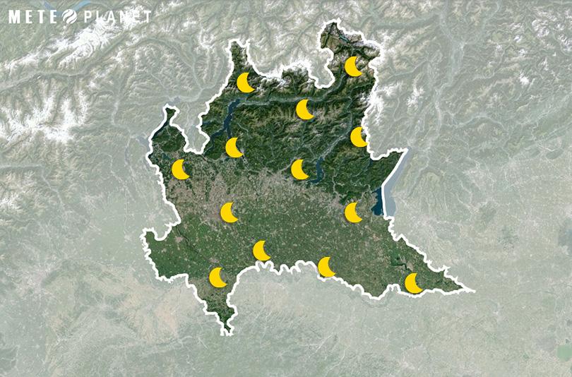 Previsioni Meteo Lombardia - Venerdì  2 Maggio