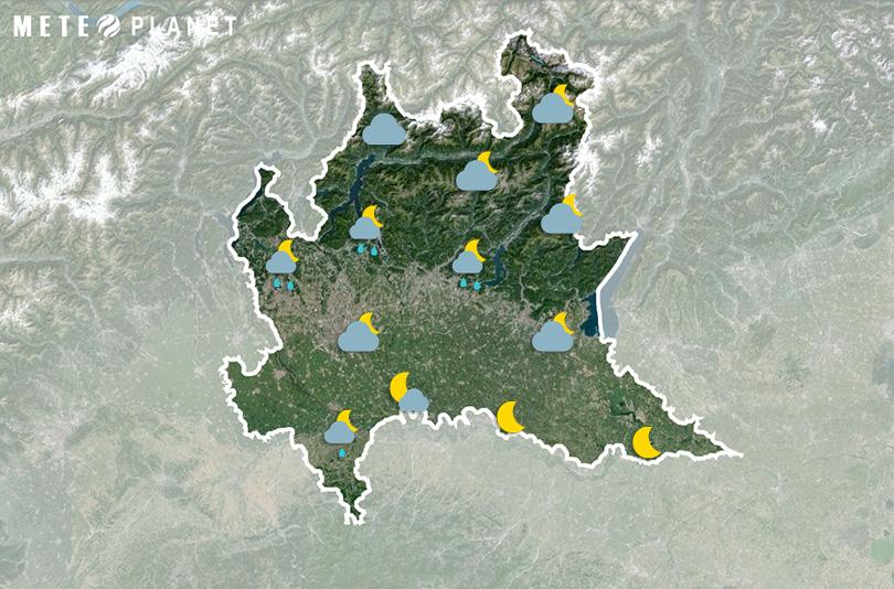 Previsioni Meteo Lombardia - Venerdì  1 Agosto