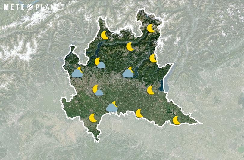 Previsioni Meteo Lombardia - Martedì 17 Giugno