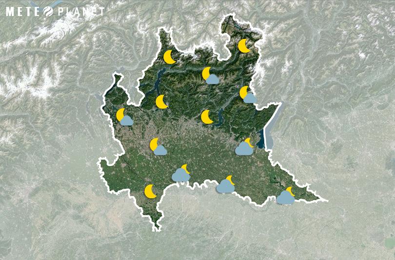Previsioni Meteo Lombardia - Venerdì 20 Giugno