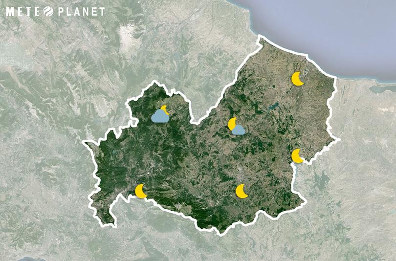 Previsioni Meteo Molise - Martedì  5 Agosto