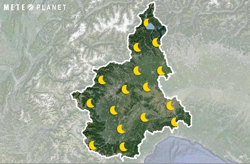 Previsioni Meteo Piemonte - Mercoledì 30 Aprile