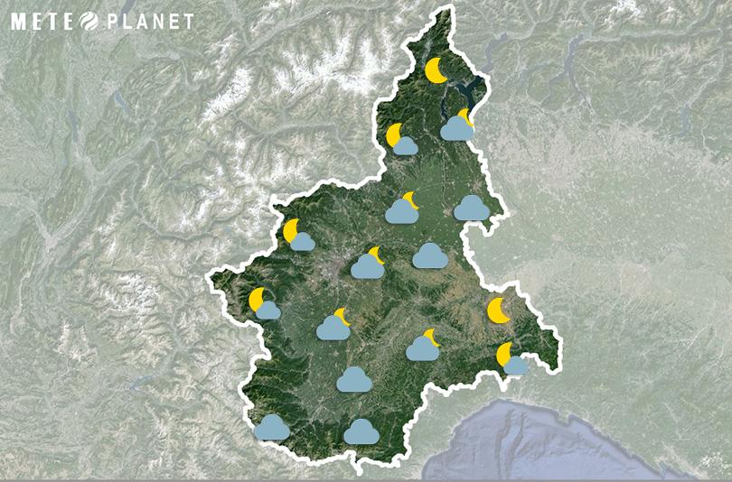 Previsioni Meteo Piemonte - Martedì 17 Giugno