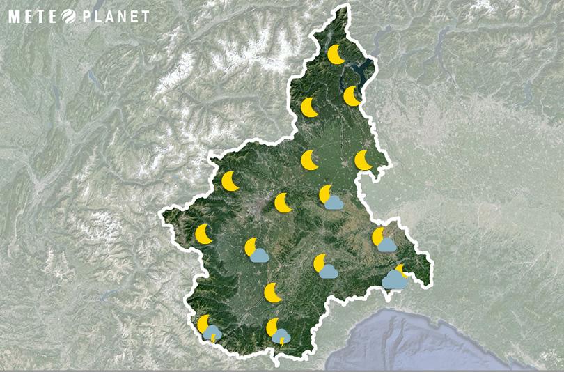 Previsioni Meteo Piemonte - Venerdì 20 Giugno