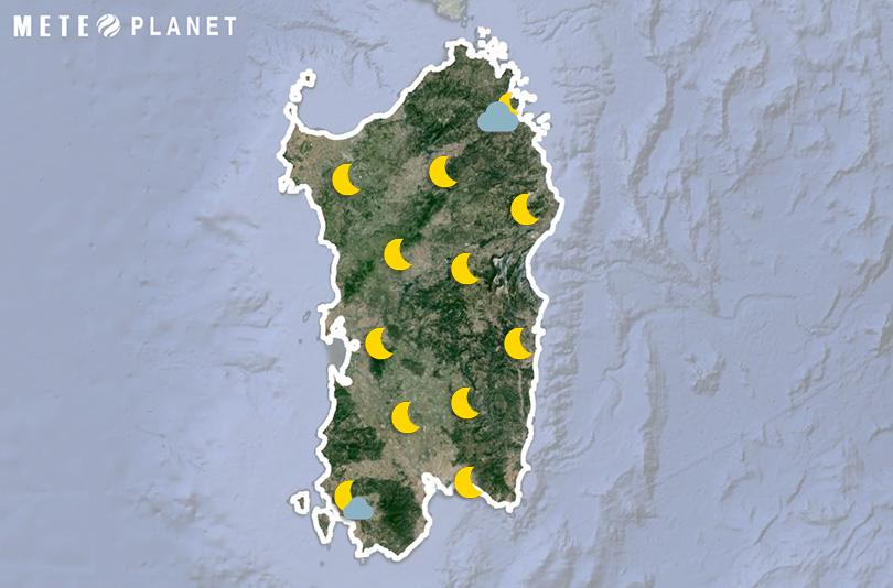Previsioni Meteo Sardegna - Lunedì  2 Ottobre