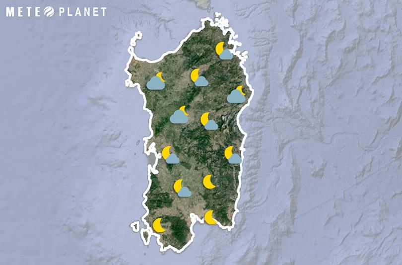 Previsioni Meteo Sardegna - Mercoledì 17 Settembre