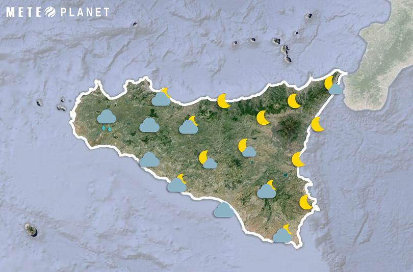 Previsioni Meteo Sicilia - Martedì 21 Ottobre