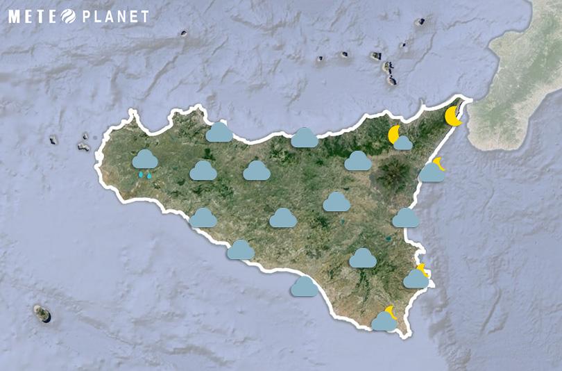 Previsioni Meteo Sicilia - Mercoledì 22 Ottobre