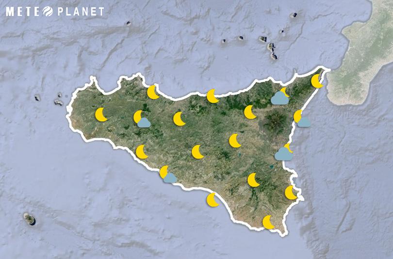 Previsioni Meteo Sicilia - Sabato  3 Maggio