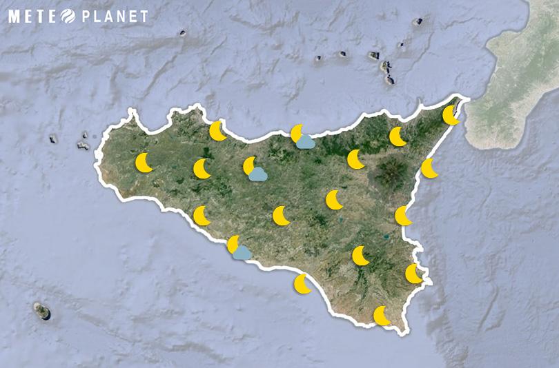 Previsioni Meteo Sicilia - Martedì 17 Giugno