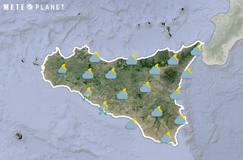 Previsioni Meteo Sicilia - Lunedì 29 Aprile