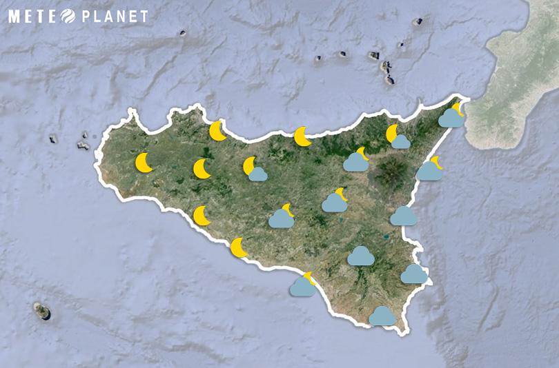 Previsioni Meteo Sicilia - Domenica  4 Maggio