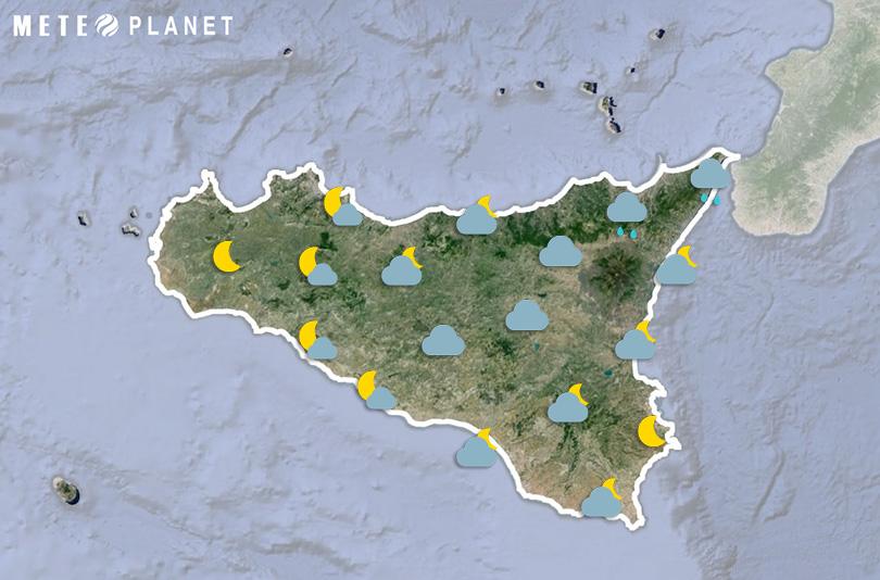 Previsioni Meteo Sicilia - Lunedì  5 Maggio