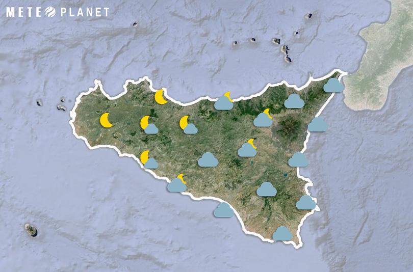 Previsioni Meteo Sicilia - Lunedì  5 Maggio