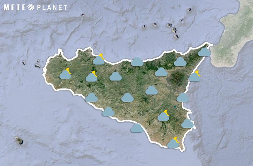 Previsioni Meteo Sicilia - Lunedì  5 Maggio