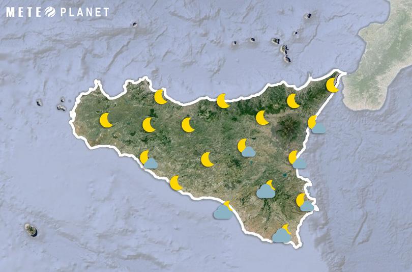 Previsioni Meteo Sicilia - Giovedì 19 Giugno