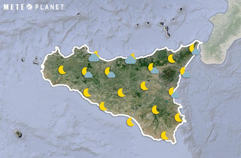Previsioni Meteo Sicilia - Venerdì 24 Ottobre