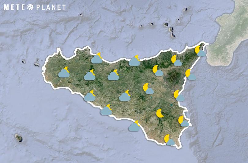 Previsioni Meteo Sicilia - Sabato 25 Ottobre