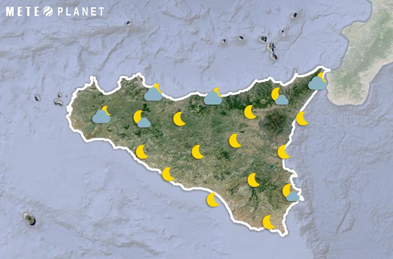Previsioni Meteo Sicilia - Martedì  6 Maggio