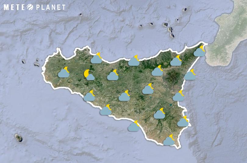 Previsioni Meteo Sicilia - Mercoledì 24 Aprile