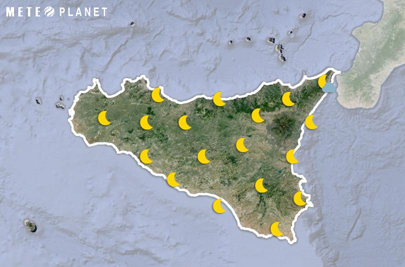 Previsioni Meteo Sicilia - Sabato 21 Giugno