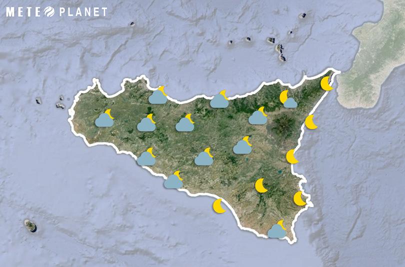 Previsioni Meteo Sicilia - Domenica 26 Ottobre
