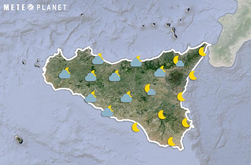 Previsioni Meteo Sicilia - Lunedì 27 Ottobre