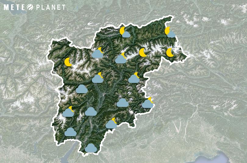 Previsioni Meteo Trentino Alto Adige - Sabato 30 Marzo