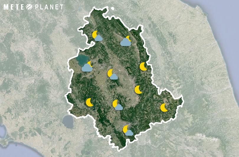 Previsioni Meteo Umbria - Domenica 15 Giugno