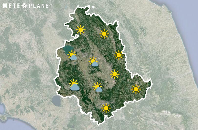 Previsioni Meteo Umbria - Domenica 15 Giugno