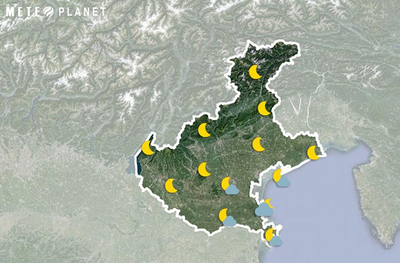 Previsioni Meteo Veneto - Domenica 15 Giugno